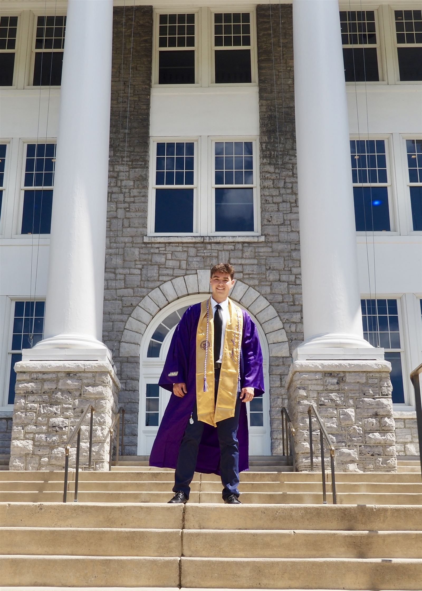 Ryan at his JMU graduation