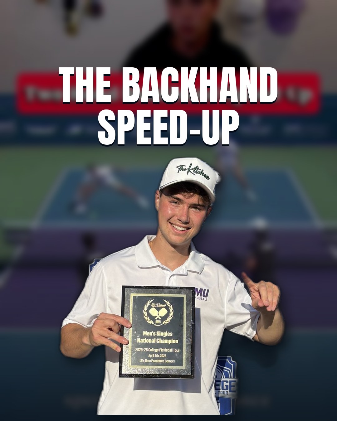 The Backhand Speed-Up video breakdown